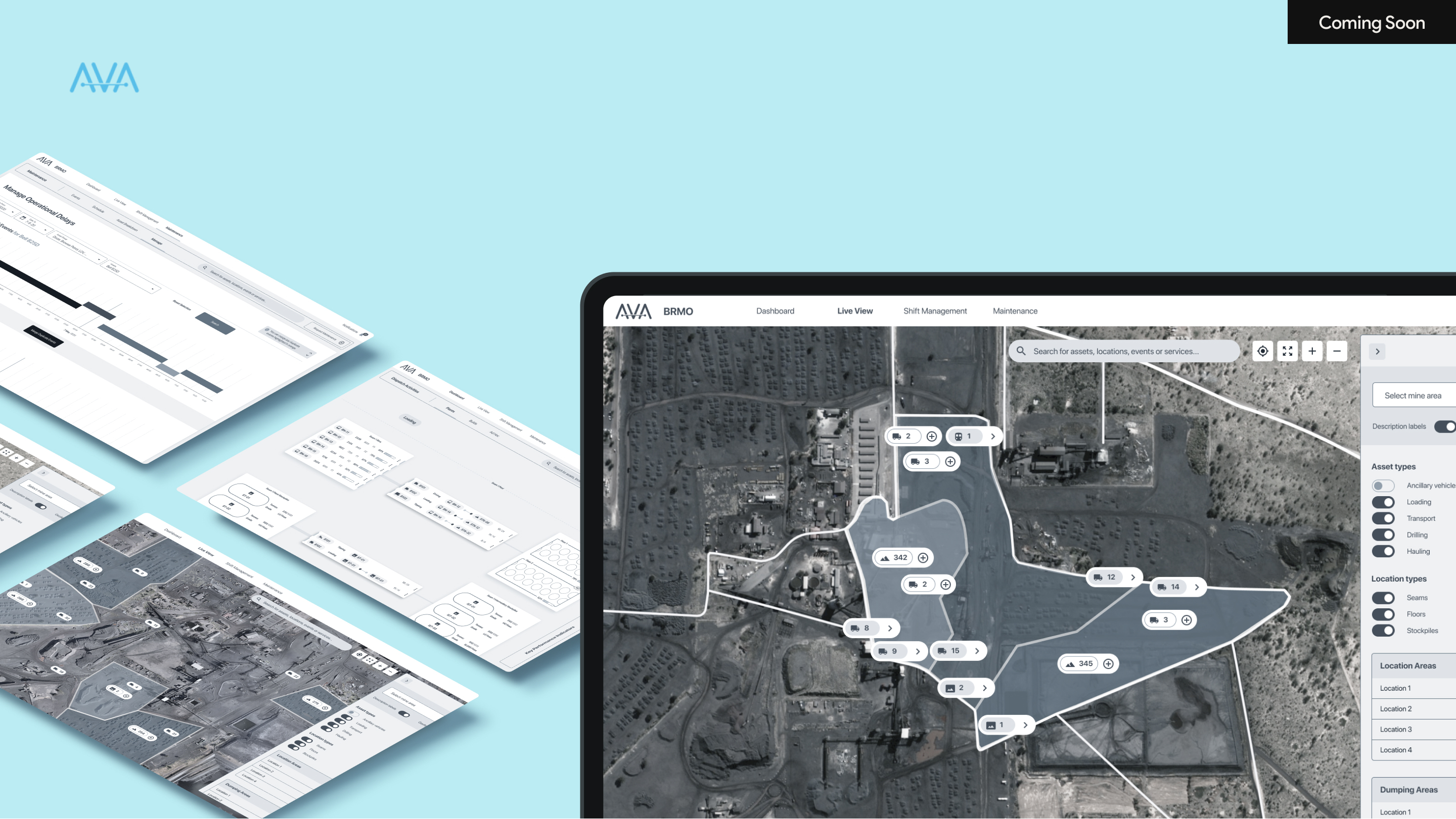 AVA Mine Management & Analytics Platform